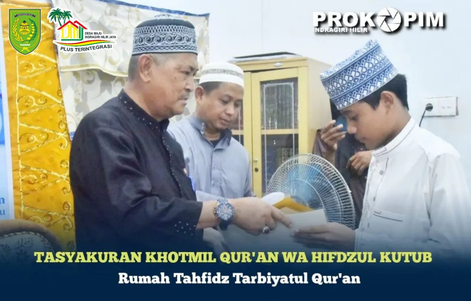 Tasyakuran Khotmil Qur'an wa Hifdzul Kutub, H Syamsuddin Uti Ajak Kembangkan Rumah Tahfidz Melalui Program Pemda DMIJ Plus Terintegrasi