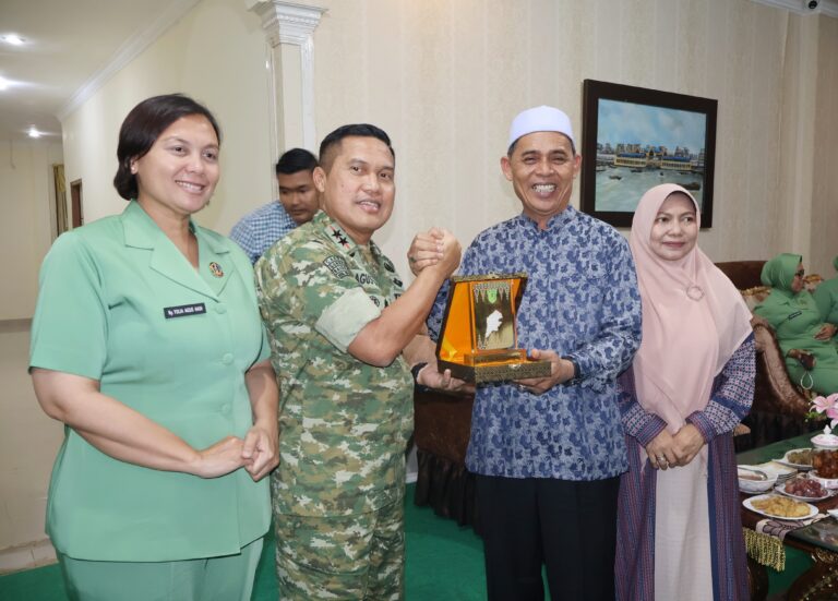 Bupati H Herman Sambut Kunjungan Pangdam XIX/Tuanku Tambusai dan Danrem 031/Wira Bima Ke Inhil