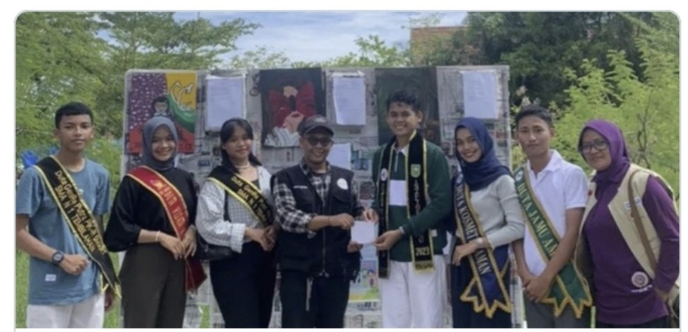 Duta Genre Sambangi Korban Kebakaran