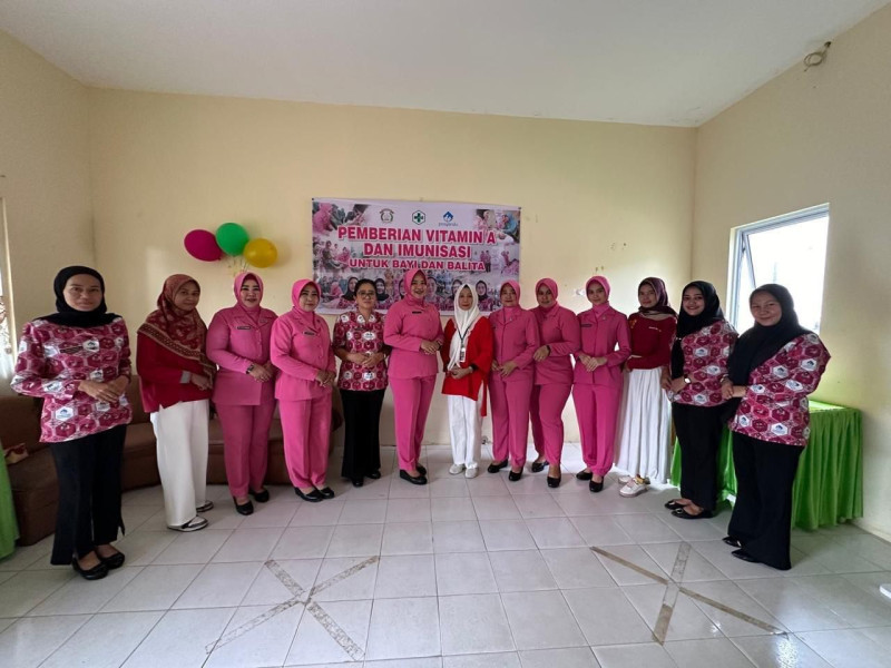 Posyandu Kemala Jalankan Imunisasi Rutin, PIN Polio dan Pemberian Vitamin A