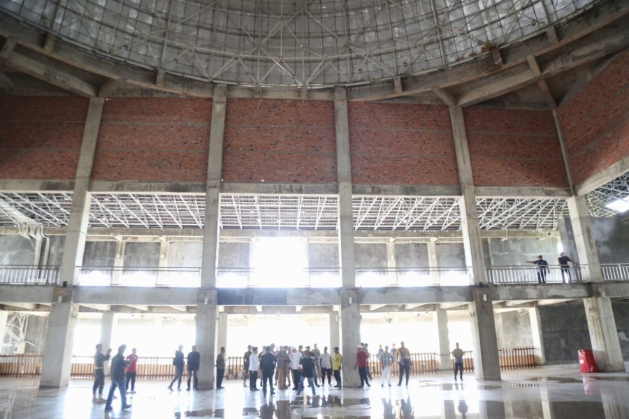 Setelah Lama Terbengkalai, Islamic Center Inhil Akan Dilanjutkan Tahun Depan