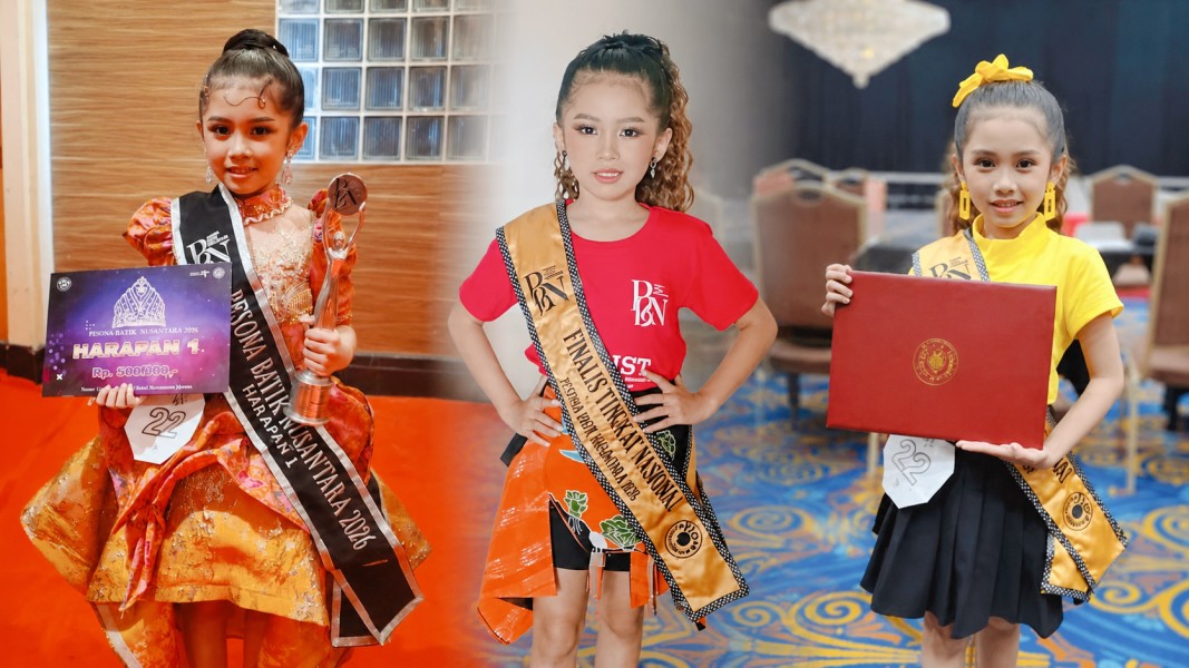 Shaqilla Azzahra Harumkan Nama Inhil di Ajang Pesona Batik Nusantara 2026 Jakarta