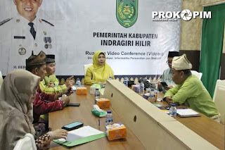 Pj Ketua TP KK Inhil Ikuti Sosialisasi Gerakan Pengukuran dan Intervensi Serentak Pencegahan Stunting Riau