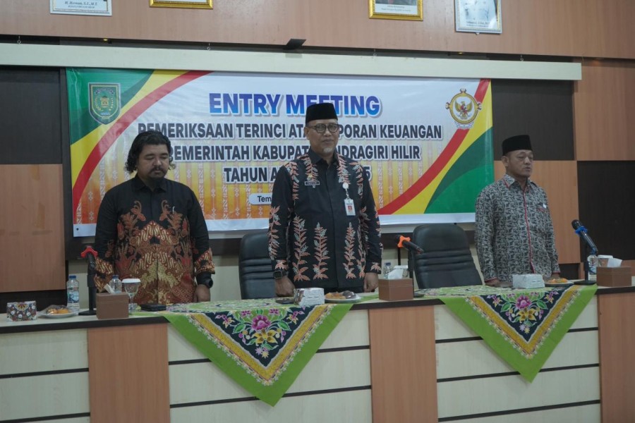 Bupati Inhil Tekankan Transparansi dan Kesiapan OPD Hadapi Pemeriksaan Rinci LKPD 2025