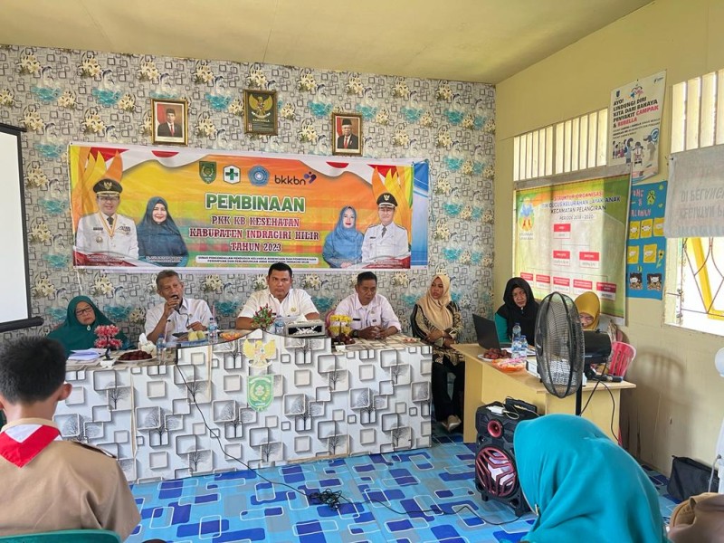 DP2KBP3A Inhil Kunjungi Pelangiran dalam Penanganan Stunting