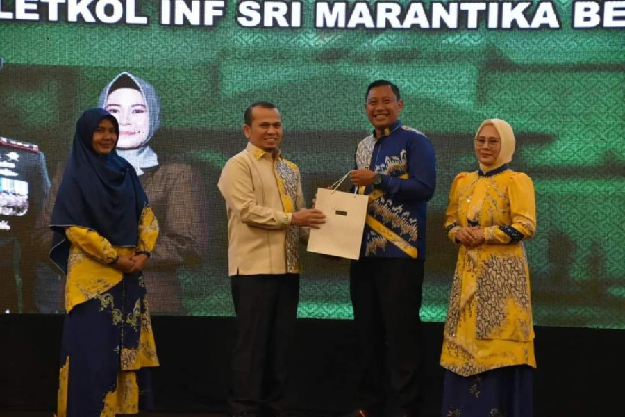 Ketua DPRD Pekanbaru Muhammad Sabarudi Hadiri Acara Lepas Sambut Dandim 0301/Pekanbaru