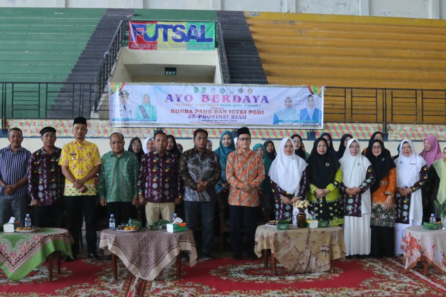 Lomba Membatik Warnai Semangat Anak TK di Inhil, Bukti Cinta Budaya Bangsa
