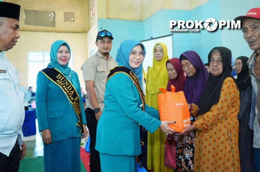 Pengukuhan Para Bunda Penangan Stunting di Kecamatan Gaung