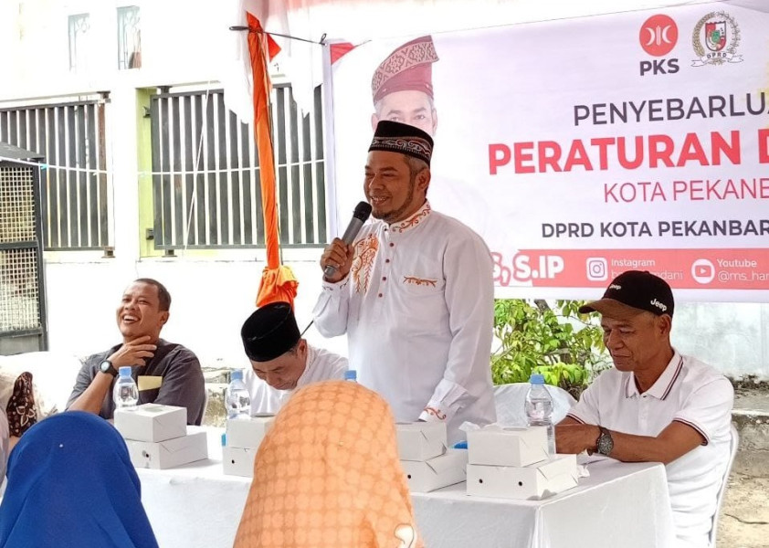 Anggota DPRD Pekanbaru Hamdani Laksanakan Penyebarluasan Perda tentang Tanggung Jawab Sosial dan Lingkungan Perusahaan