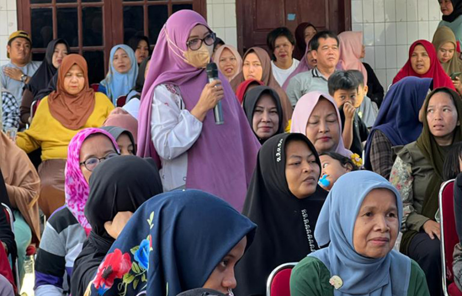 Roem Diani Dewi Laksanakan Pemyebarluasan Perda No 14 tahun 2018