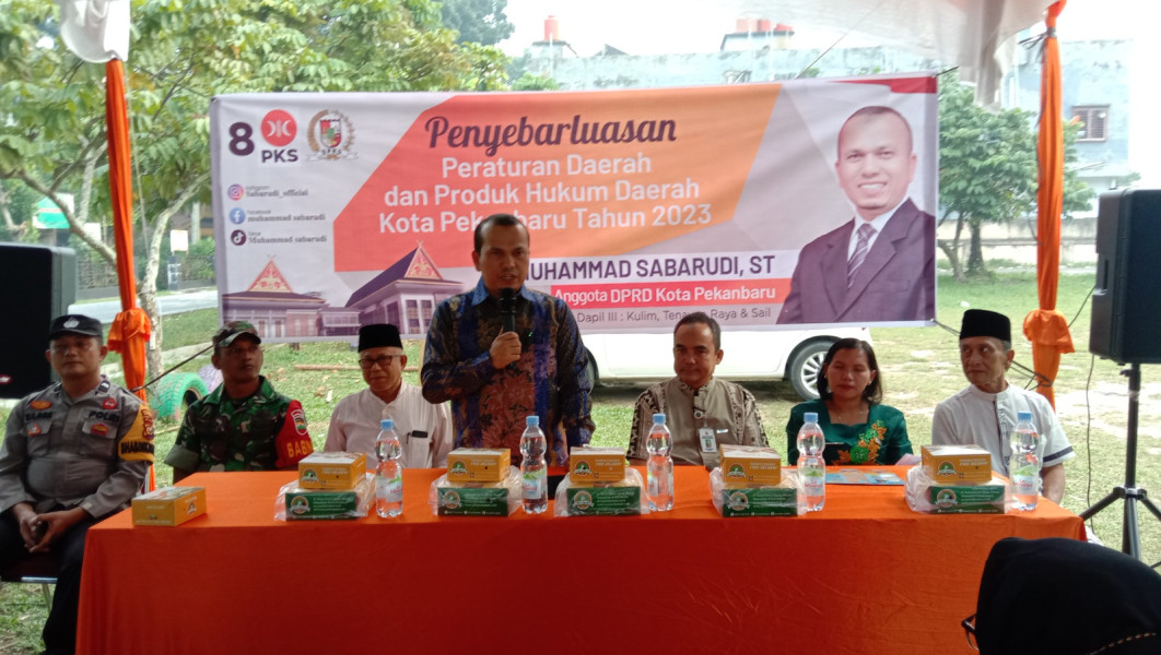 Lakukan Sosper di Jalan Hangtuah, ini Penjelasan Ketua DPRD Kota Pekanbaru