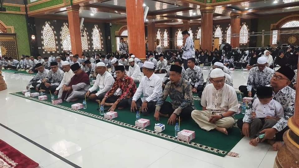 PGRI Kecamatan Reteh Gelar Maulid Nabi Muhammad SAW Tahun 1443 H