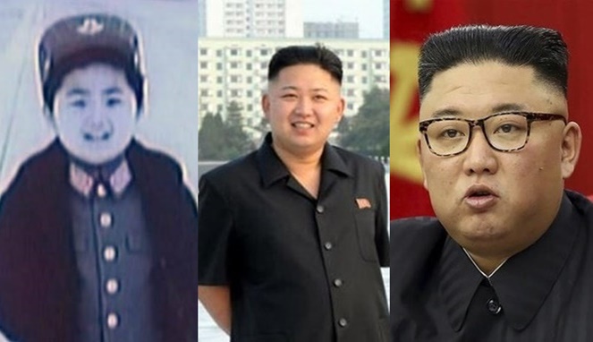 Transformasi Perubahan Kim Jong Un Sejak Balita Hingga Sekarang