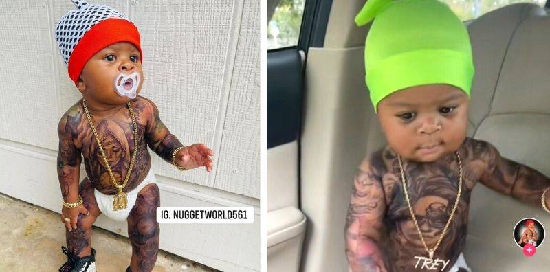 Viral Bayi Ditato Sekujur Tubuhnya, sang Ibu Panen Kritikan