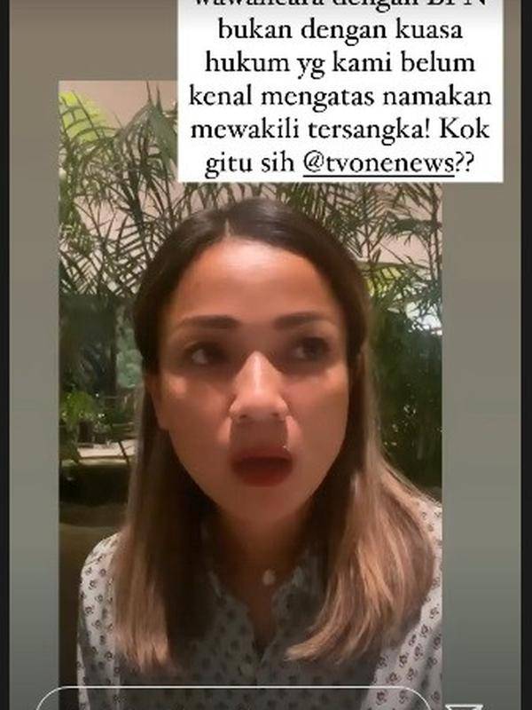 Kronologi Nirina Zubir Walk Out dari Wawancara Live tvOne